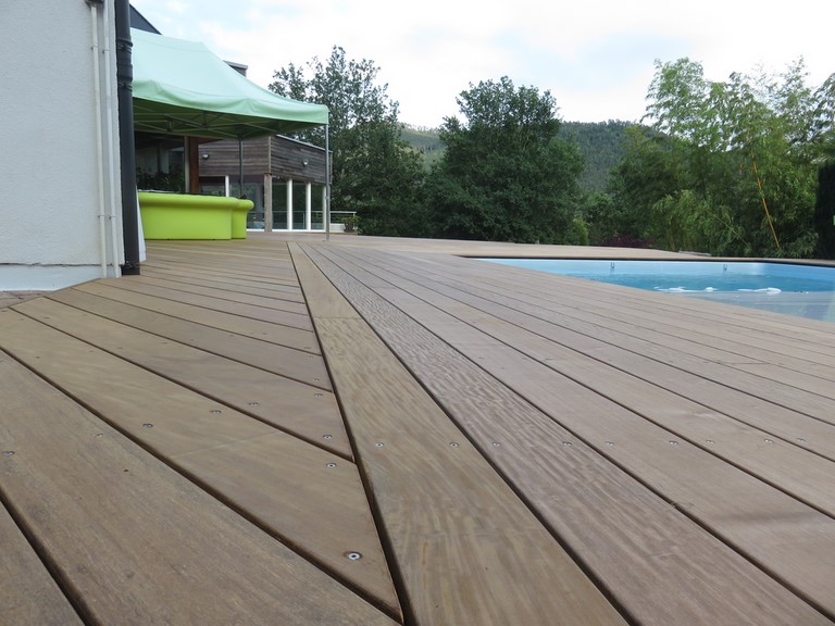 terrasse ipé proche de st dié des Vosges