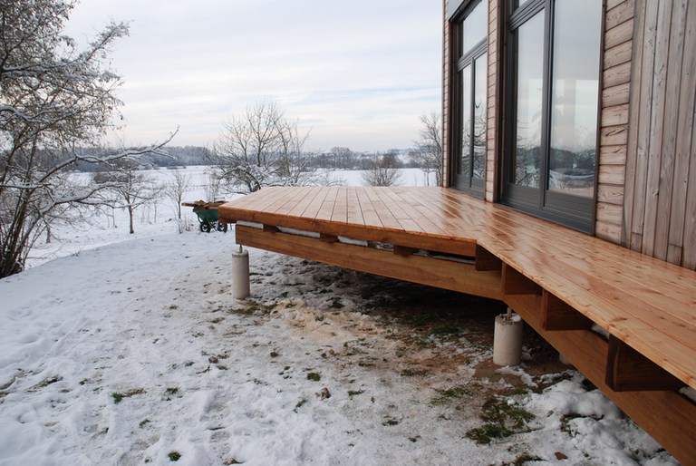 terrasse bois contemporaine st dié des vosges