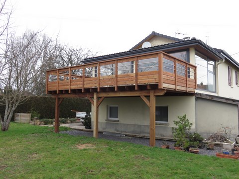 terrasse sur pilotis willy