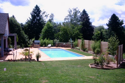 piscine et terrasse bois